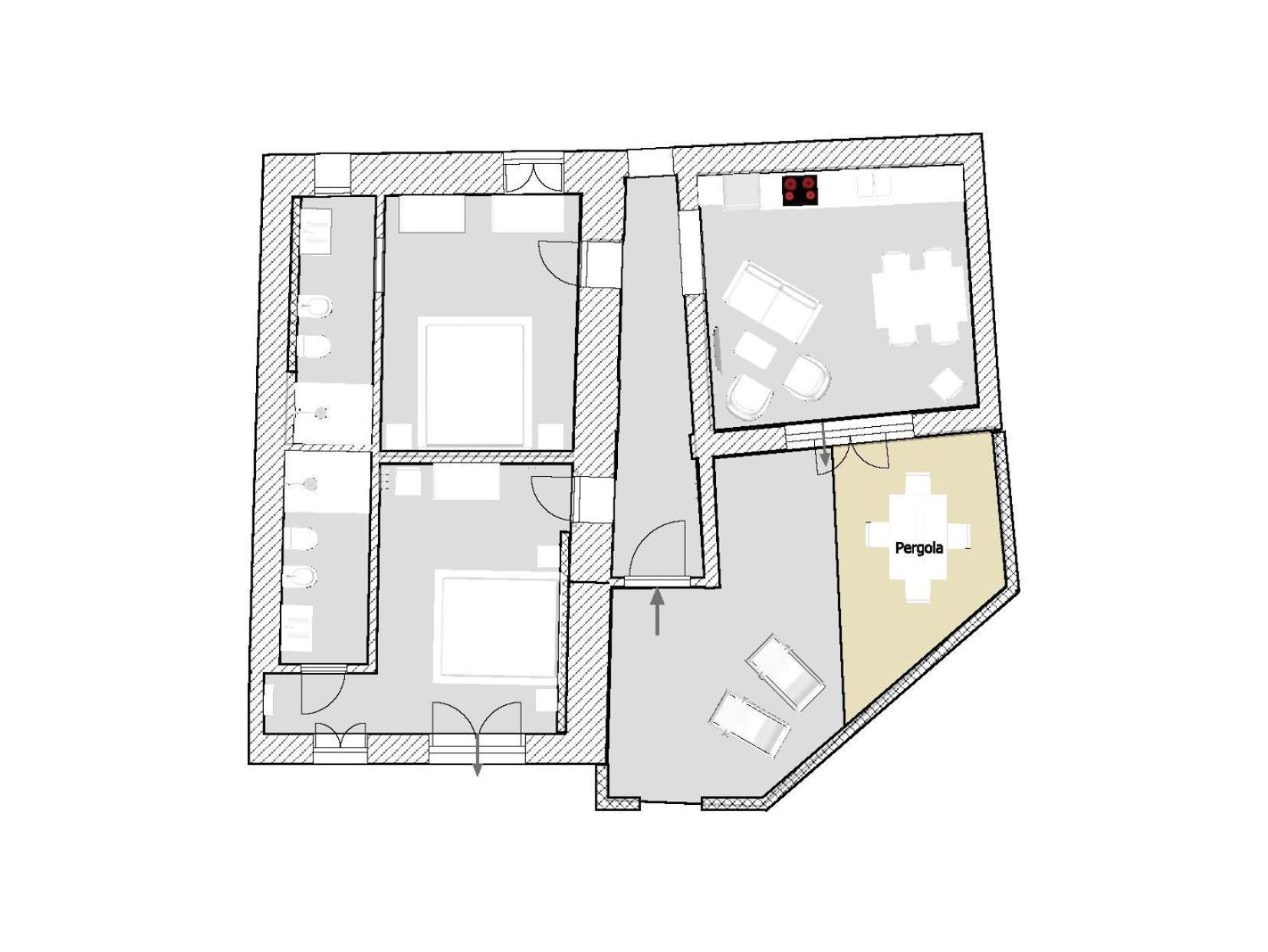 Torrevista - Opened 2022 Aparthotel Montaione Rum bild